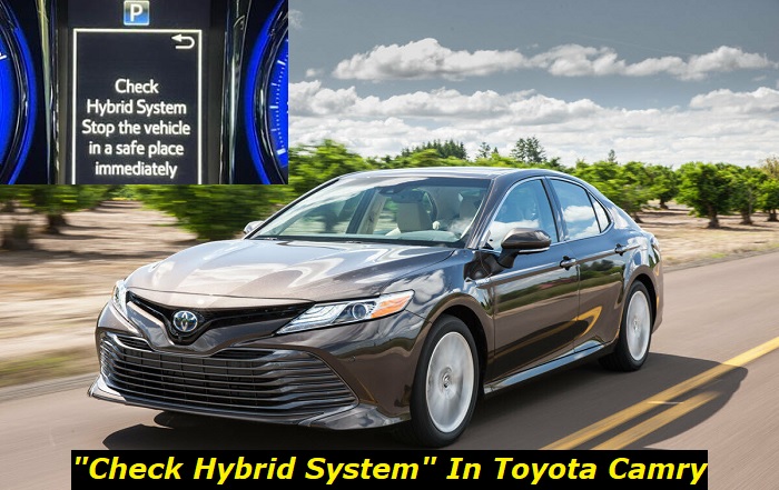 check hybrid system toyota camry